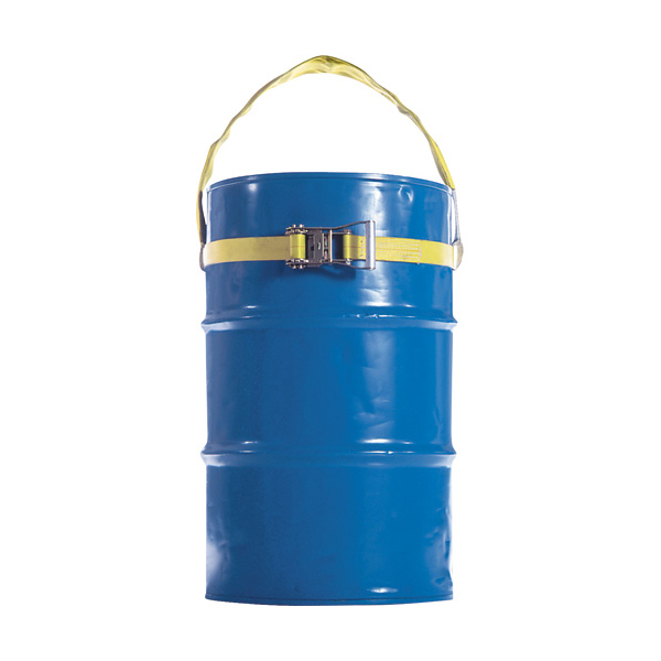 CSDC470 - DRUM SLING POLYESTER : lifting capacity 1000 lbs, drum capacity 55 US gal