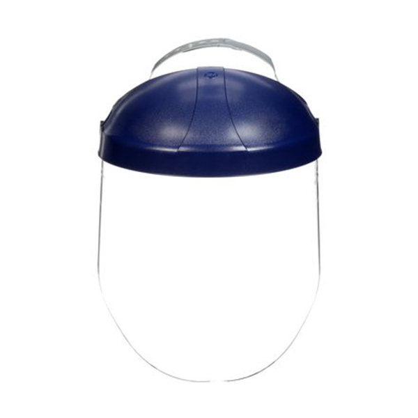 CSSDA135 - HEAD GEAR W/ FACESHIELD : Headgear and Facesheild with Adjustable Ratchet Strap 