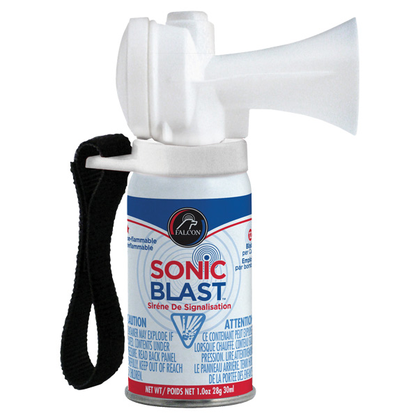 CSSFV120 - HORN AIR SONIC BLAST MINI : 112 dB, 1 oz, up to 12 blasts per can