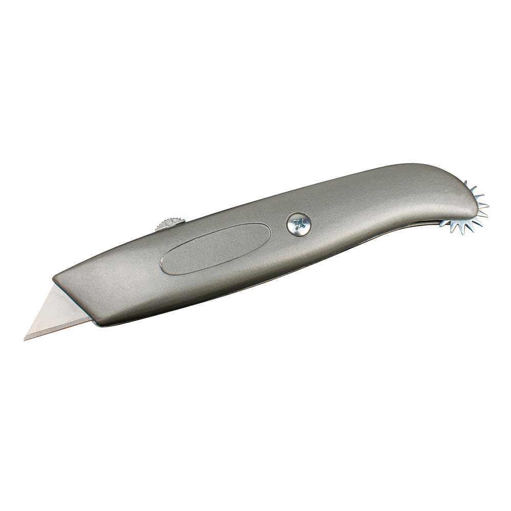 Retractable Knife with Scoring Wheel