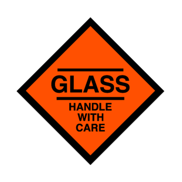 LBLGLAA - LABEL GLASS 3" X 3" : 3" x 3", square