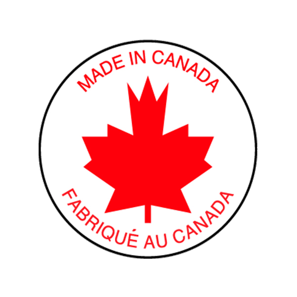 LBLRW189 - LABEL MADE IN CANADA | Cabot Shipping Supplies Ltd.