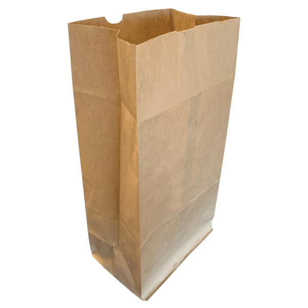 PGB20LB - PAPER BAG GROCERY 20 LB : 8-1/4"W x 5-1/4"D x 16-1/4"H, kraft, standard duty, bundle of 500 bags