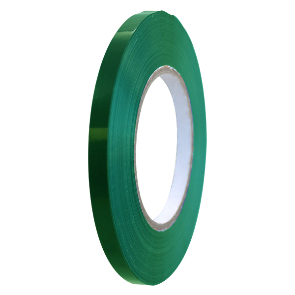 PV091GR - PRODUCE TAPE GREEN  9MM X 165M : 9mm x 165m, green