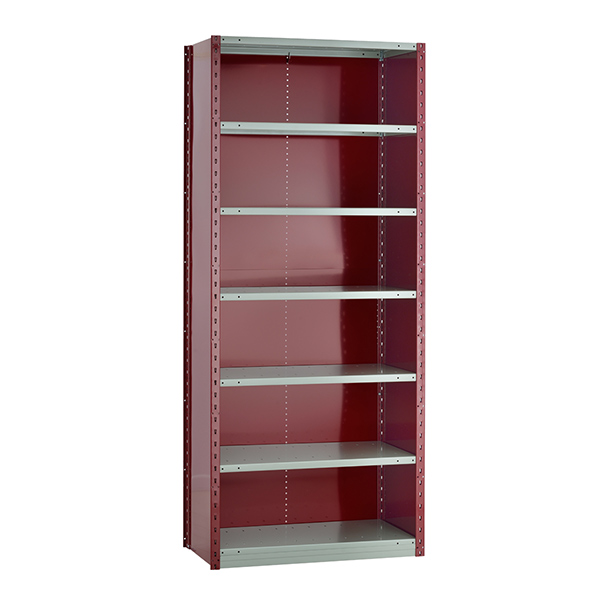 SRE2018 - SHELVING UNIT CLOSED : 36"W x 24"D x 87"H, 7 shelves